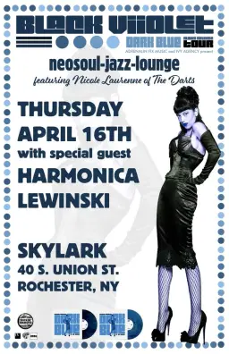 Black Viiolet w/ Harmonica Lewinski at Skylark / Rochester