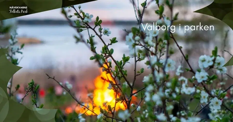 Valborg i Nävekvarns Folkets park
