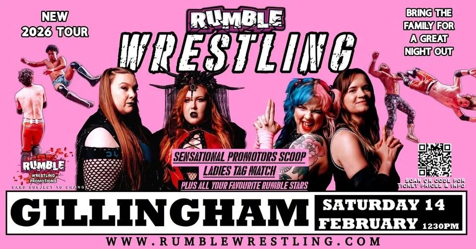 Rumble Wrestling returns to Medway including Sensational Ladies Tag Match