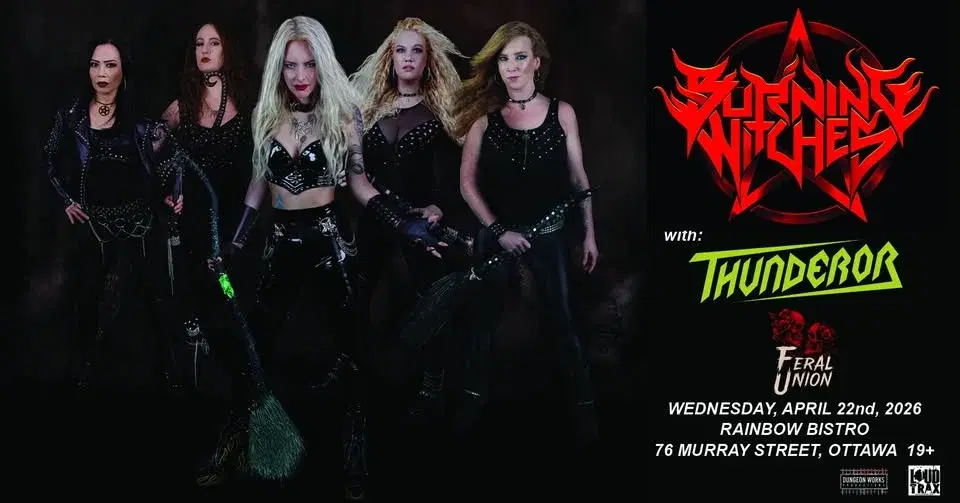 BURNING WITCHES + Thunderor, Feral Union *New location