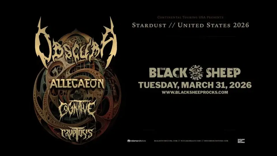 Obscura - Stardust USA 2026 - CO Springs