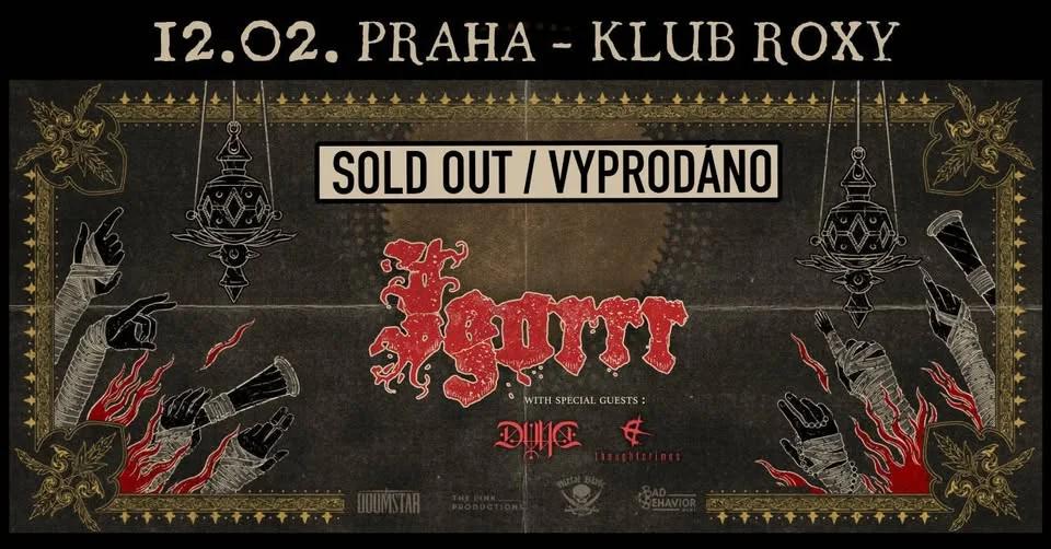 IGORRR, DVNE, THOUGHTCRIMES - VYPRODÁNO - SOLD OUT
