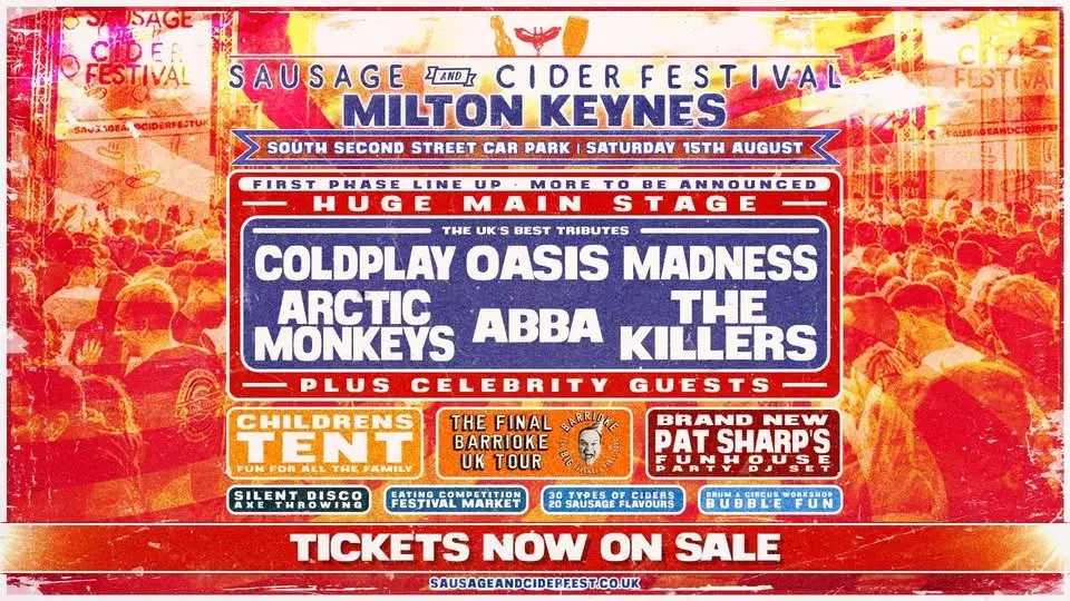 Sausage and Cider Festival - Milton Keynes 2026