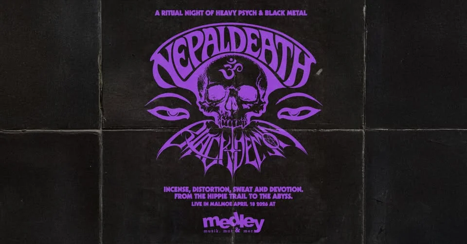 Nepal Death + support: Black Demon