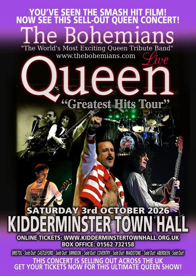 Queen ''Greatest Hits Tour'' – Live In Concert - Live at Kidderminster Town Hall