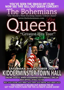 Queen ''Greatest Hits Tour'' – Live In Concert - Live at Kidderminster Town Hall