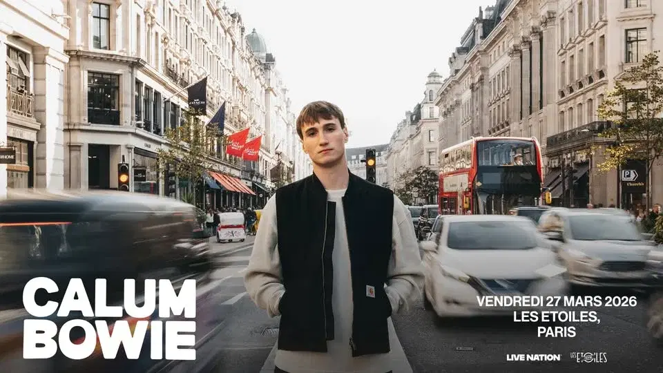 CALUM BOWIE | Les Étoiles, Paris - 27 mars 2026