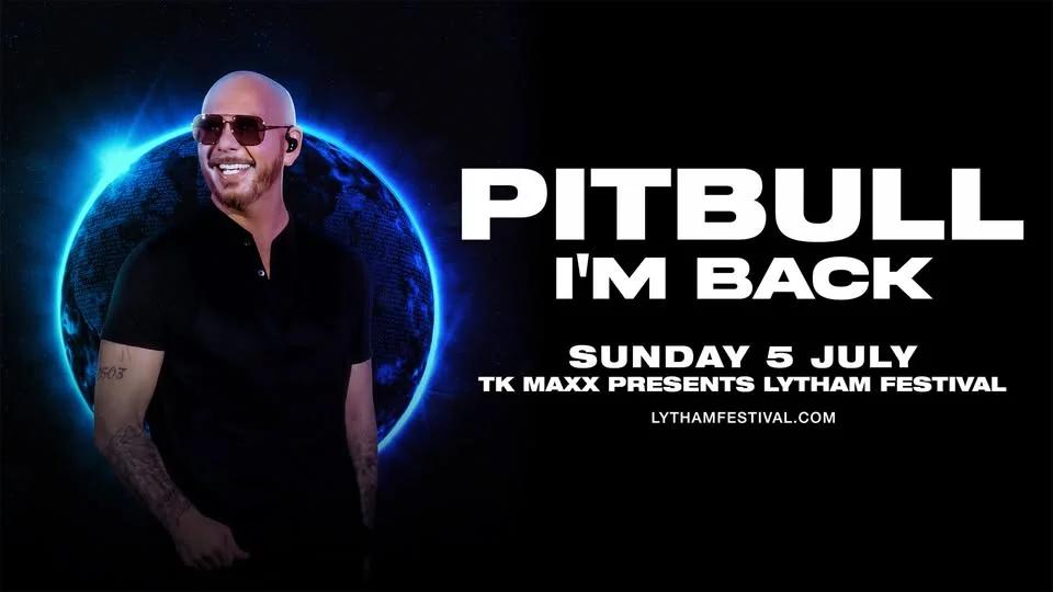 Lytham Festival - Pitbull - I'm Back!