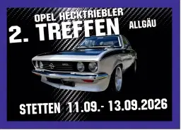 2. Opel Hecktrieblertreffen Allgäu