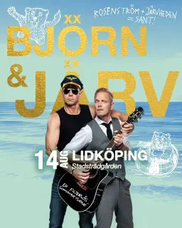 Björn Rosenström + Thomas Järvheden | 14 aug | Stadsträdgården - Lidköping