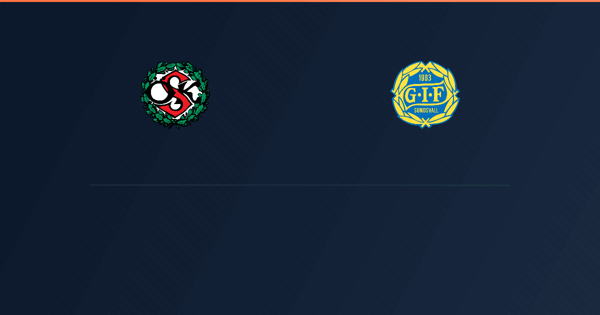 Örebro vs Sundsvall