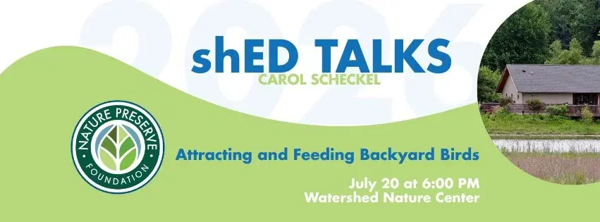 shED Talk: Attracting and Feeding Backyard Birds