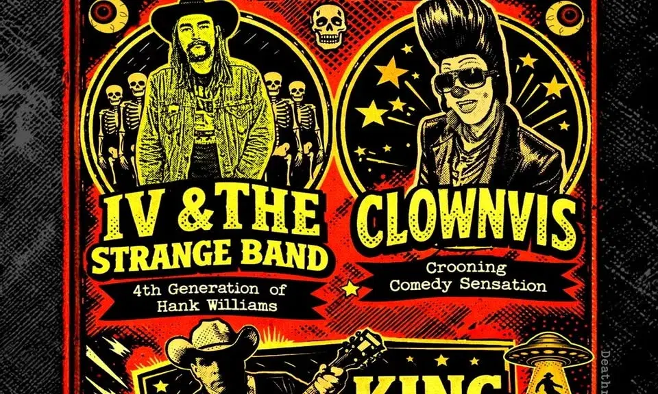 IV and the Strange Band, Clownvis Presley, King Sickabilly