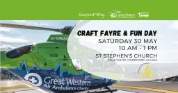 Craft Fayre & Fun Day (helping to raise funds for GWAAC)