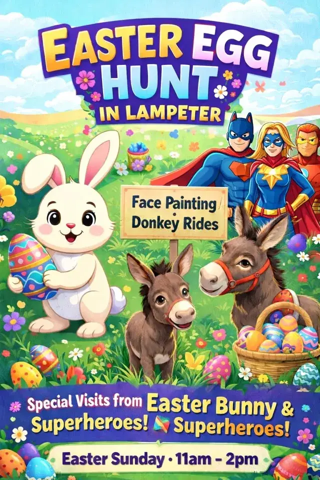 Lampeter's Easter Egg Hunt