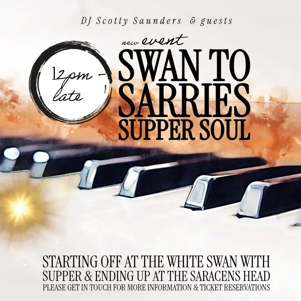 Swan to Sarries supper soul
