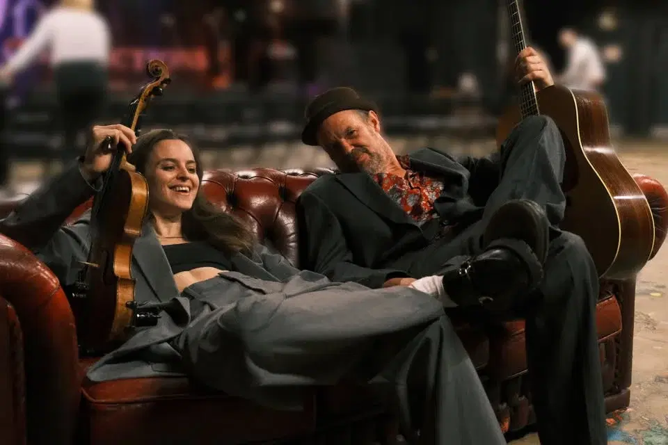 Laura Wilkie and Ian Carr