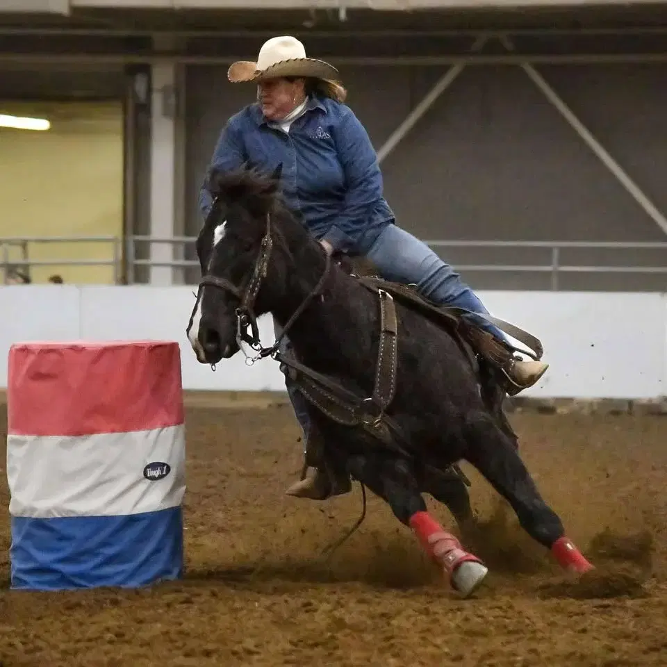 Barrel Clinic sessions with Kasey DiColla