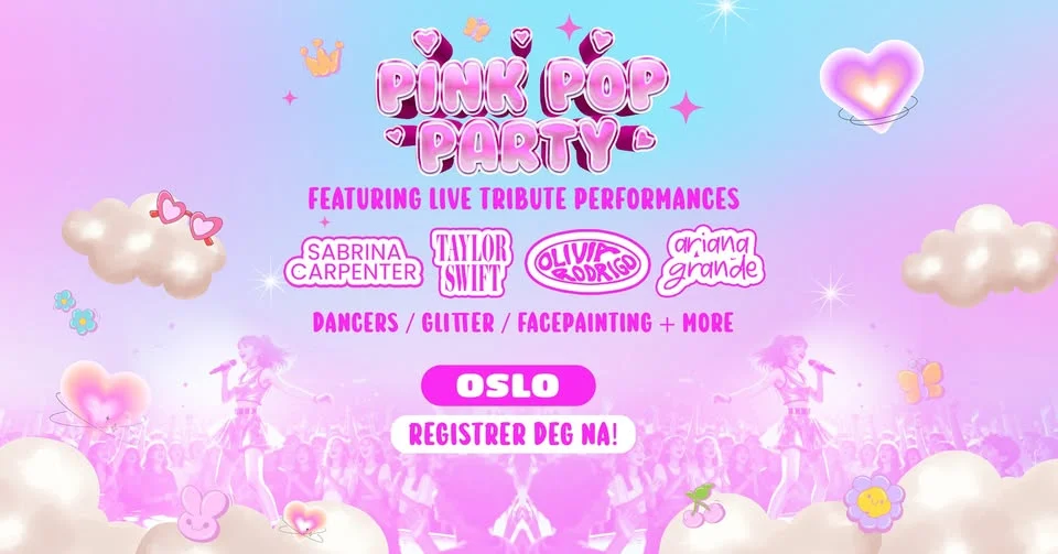 The Pink Pop Party is coming to Oslo!