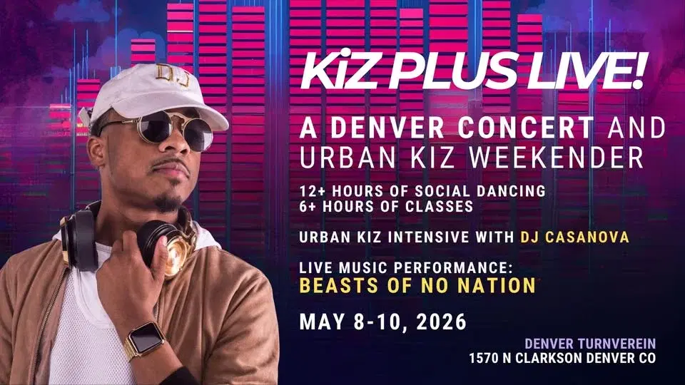 Kiz Plus Live! A Denver Urban Kiz Weekender and Concert