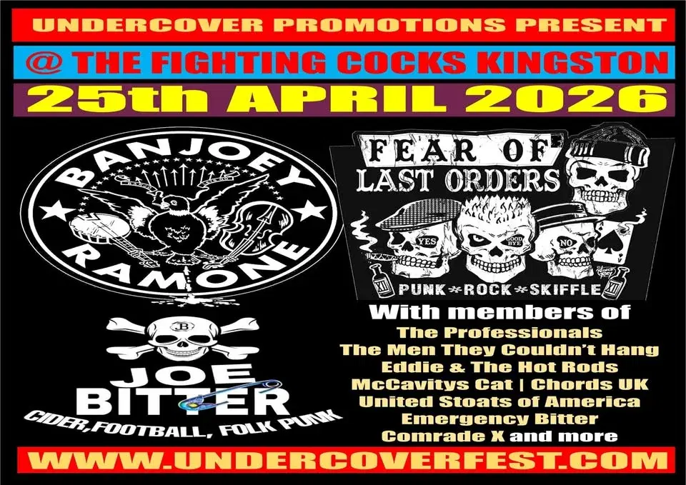 Undercover goes Skiffle Punk and that … …