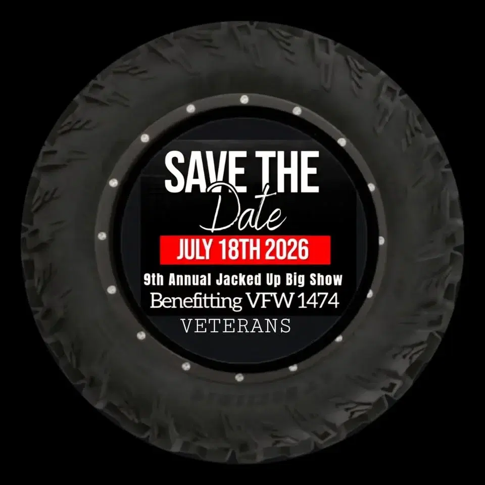 9th Annual Jacked up Big Show- Benefitting VFW 1474