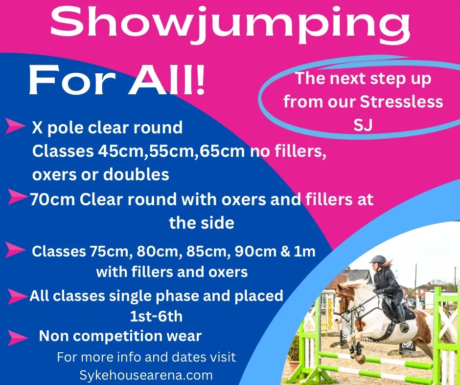 Show Jumping For ALL - Open to All