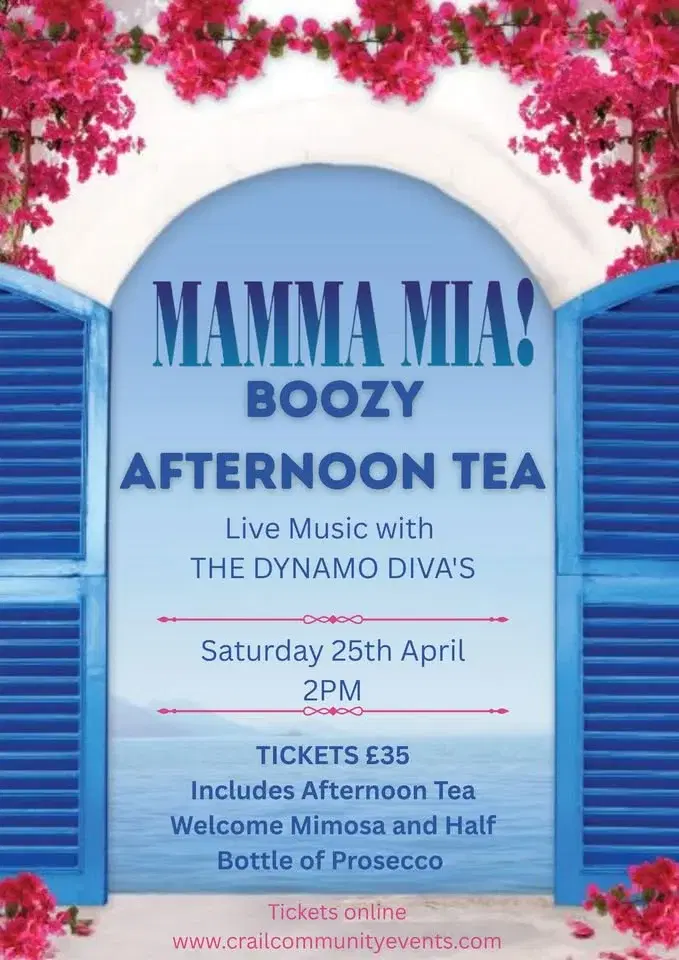 Mamma Mia Boozy Afternoon Tea