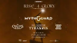 RISE 4 GLORY feat. MYTHGUARD • SIC SEMPER TYRANNIS • THE CRESCENT'S CALL • DEAD END IDOLS