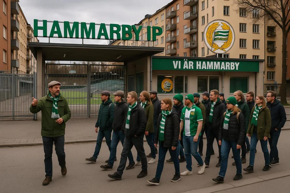 I Hammarbys fotspår – En Bajenvandring 🟢⚪️