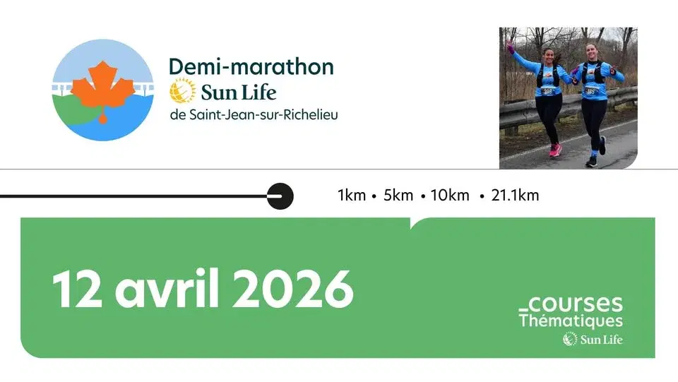 Demi-Marathon Sun Life de Saint-Jean-sur-Richelieu 2026