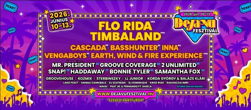 DEJA VU FESZTIVÁL 2026