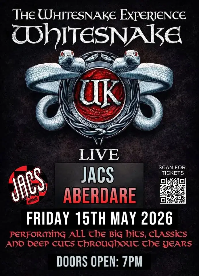 Whitesnake UK (Whitesnake Tribute Band) @ Jacs Aberdare