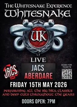 Whitesnake UK (Whitesnake Tribute Band) @ Jacs Aberdare