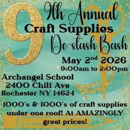 9th Annual Craft Supplies De-stash Bash 2026