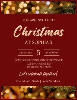 Christmas at Sophia’s