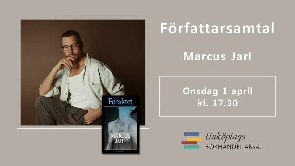Författarsamtal med Marcus Jarl