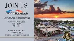 Team Punta Gorda New Location Ribbon Cutting