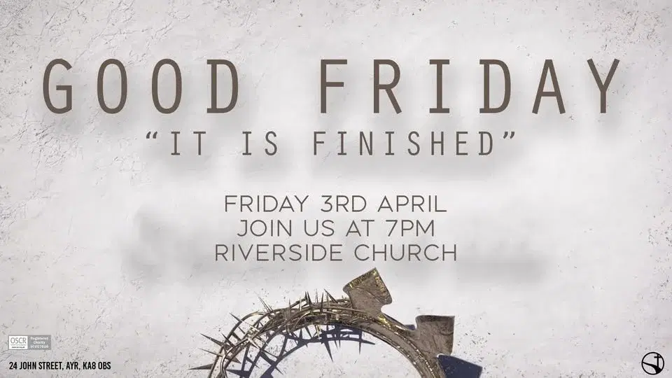 Good Friday Reflective Worship and Prayer Evening
