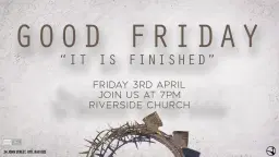 Good Friday Reflective Worship and Prayer Evening