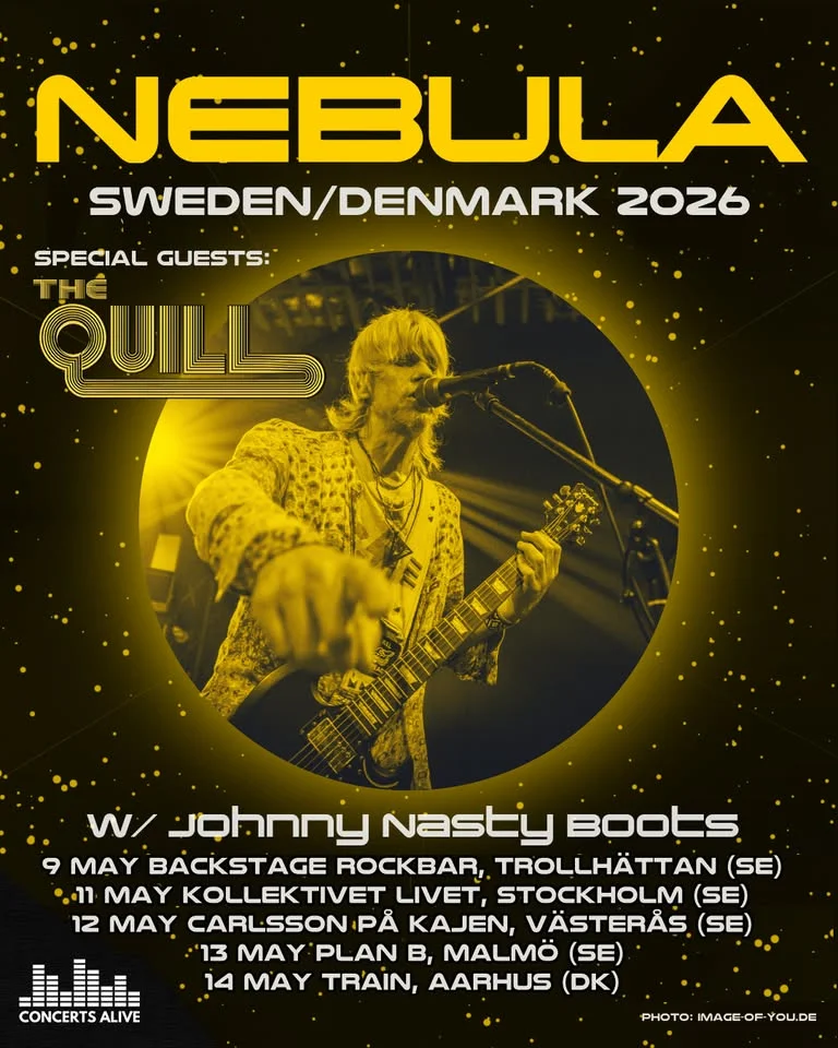 Nebula + The Quill + Johnny Nasty Boots | Live på Kollektivet Livet