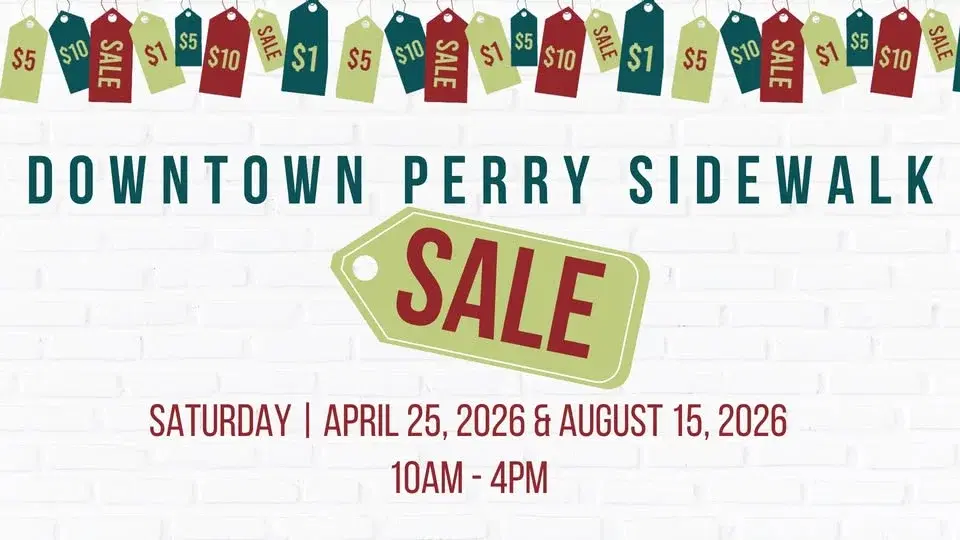 Downtown Perry Sidewalk Sale