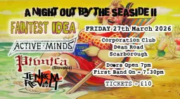 Faintest Idea + Active Minds + Pivnica + Jenkem Revolt