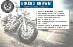 Bikers Crown Most zahájení sezony