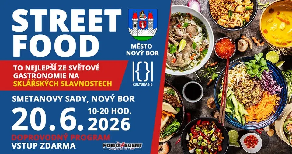 STREET FOOD FESTIVAL Nový Bor 2026