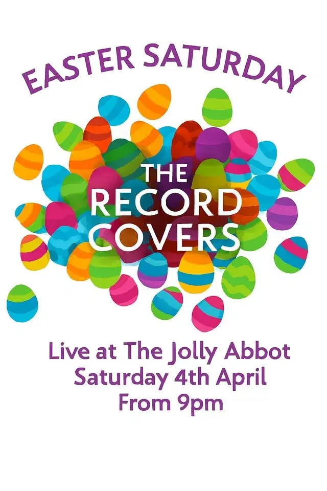 Easter Saturday with The Record Covers Live At The Jolly Abbot