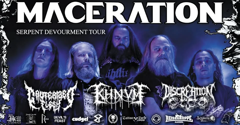 Maceration, Discreation, Khnvm, Cauterized Flesh