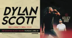 Dylan Scott: Till I Can't, I Will Tour
