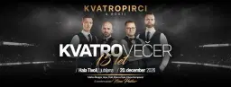 KVATROVEČER - 15 let • Hala Tivoli • 20.12.2026