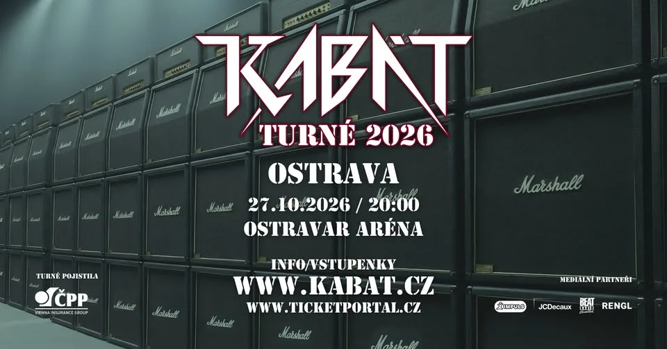 Ostrava - Kabát Turné 2026